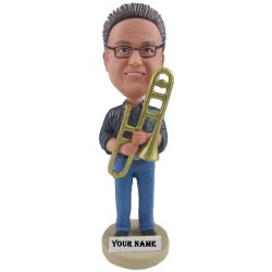 trombone bobblehead