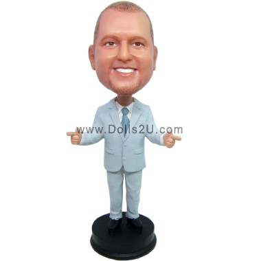 (image for) Personalized Groomsmen Bobbleheads