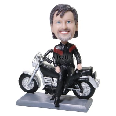 Motorcycle Rider Bobble head