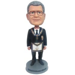 Freemasonry bobblehead