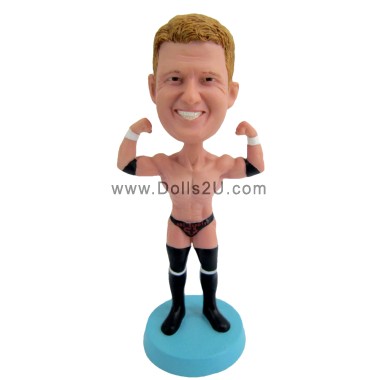  Custom WWE Wrestling Wrestler Bobblehead Item:723136