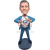 World's Best Boss Male Super Boss Custom Bobblehead Figure 12 inches