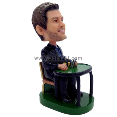  Poker Player Bobblehead