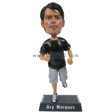 Runner Athlete Bobblehead Award