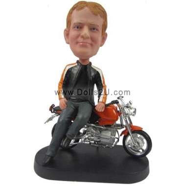  Custom Honda Valkyrie Motorcycle Rider Bobblehead Item:13834