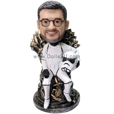 Personalized Star Wars Bobblehead, Custom《Game of Stormtrooper》bobble head