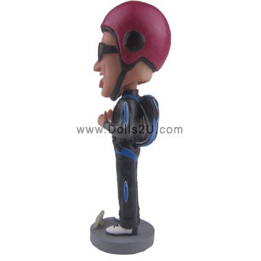 (image for) Skydiving Parachuting Bobblehead Gift For Skydiver