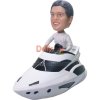 Male In Speedboat