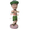 Custom Bobblehead Male Hawaiian Hula Dancer