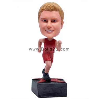 Runner Athlete Bobblehead Trophy