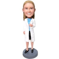  Female Doctor In Lab Coat