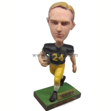  Custom Male Football Player Bobblehead - Premium Figure Bobblehead Item:1531720