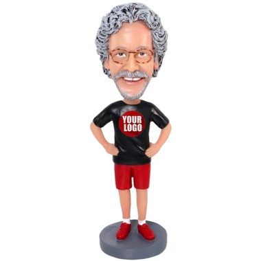 (image for) Male In Sports Shorts With T-shirt