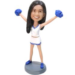Cheerleader custom bobbleheads made from your photo