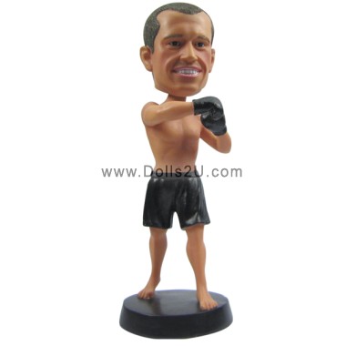Custom Boxer Bobbleheads Gifts Sculpted from Your Photos