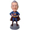Father's Day Gifts Custom Super Dad Bobblehead In Any Color Cloak And Logo Superman Custom Bobbleheads