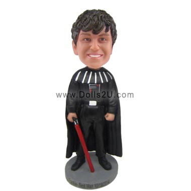 (image for) Custom Bobblehead Star Wars Darth Vader With A Star War Stick