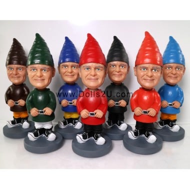  Custom Gnome Bobbleheads