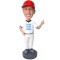 (image for) Custom Baseball Coach Bobblehead Gift Item:13825