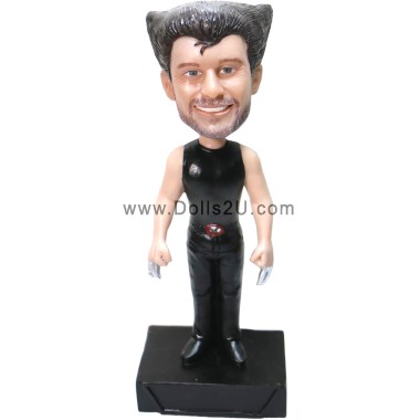 (image for) Personalized X Men Wolverine Bobblehead With Your Face