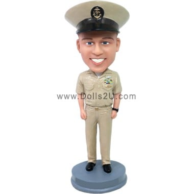 (image for) Personalized U.S. Navy Chief Petty Bobblehead