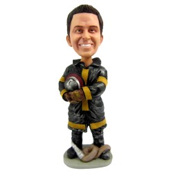 custom firefighter bobblehead gift