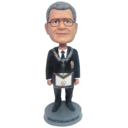 Freemasonry bobblehead