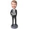 (image for) Custom Bobblehead Male Boss With Hands In Pockets Item:32903