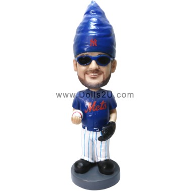 (image for) Custom Create Your Own Gnome Baseball BobbleHead Figure Collectible With Any Uniform