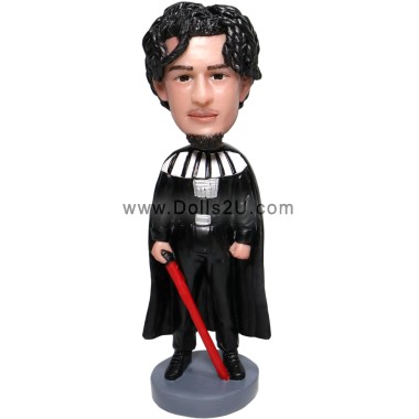 Custom Bobblehead Star Wars Darth Vader With A Star War Stick