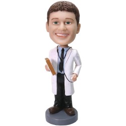 (image for) customized doctor bobblehead gift from your photo