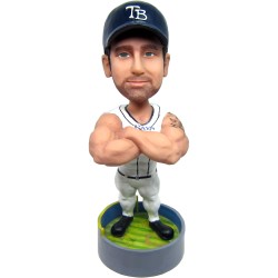 Muscular Baseball Player