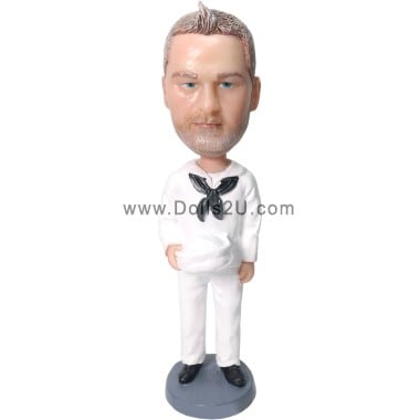 (image for) Custom Navy / Sailor Bobblehead