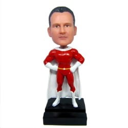 (image for) custom bobblehead super boss business card holder