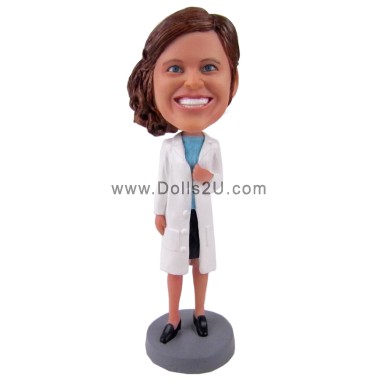  Female Doctor In Lab Coat