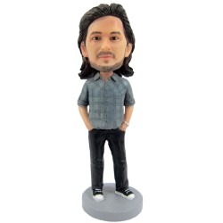 (image for) Personalized Creative Photo 3D Bobblehead Gift for Men