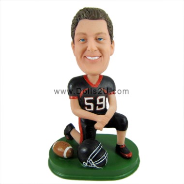 Football Player Bobblehead