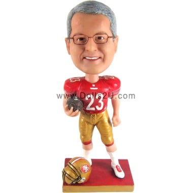  Custom American Football Player Bobblehead Item:156252