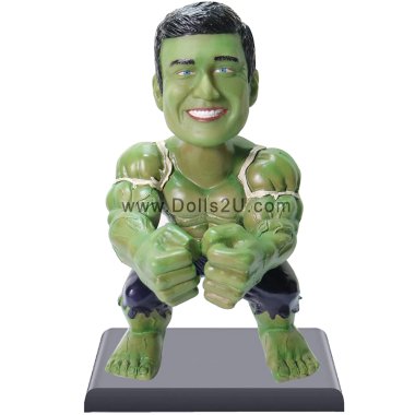 Personalized Hulk Bobblehead from your photo