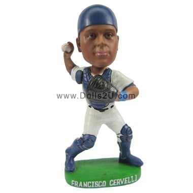 (image for) Custom Baseball Catcher Bobblehead