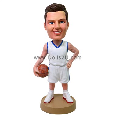 (image for) Custom Male Basketball Player Bobblehead