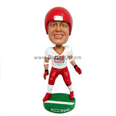 Football Player Bobblehead Any Team Color And Logo