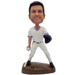 custom baseball player bobblehead gift