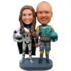Custom Made Star Wars Wedding Bobbleheads Gift