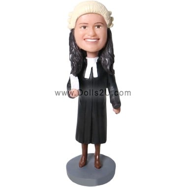  Custom Female Judge Bobblehead Personalized Gifts For Female Judges