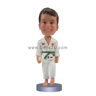 (image for) Custom Taekwondo Kid Bobblehead