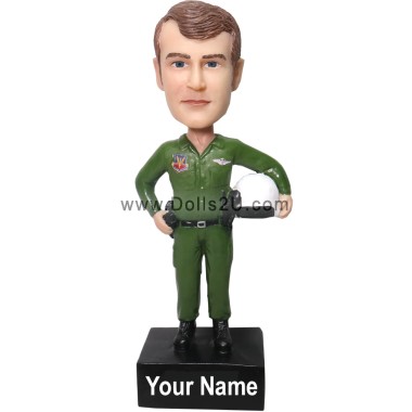  Custom Pilot Bobblehead From Your Photo Item:65158