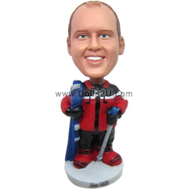 (image for) Custom Skiing Bobblehead