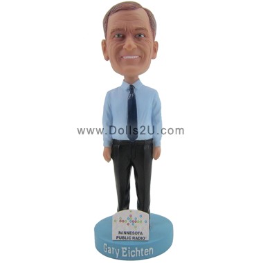  Custom Male Boss Dressed In Shirt And Tie Bobblehead Item:13021