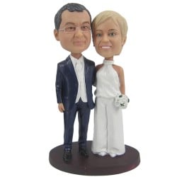  Custom Bobbleheads Intimate Couple Anniversary Gift